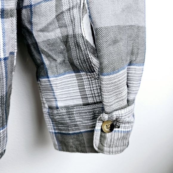 Wrangler Quilted-Lined Plaid Flannel Hooded Jacket NWT XL - Picture 12 of 16